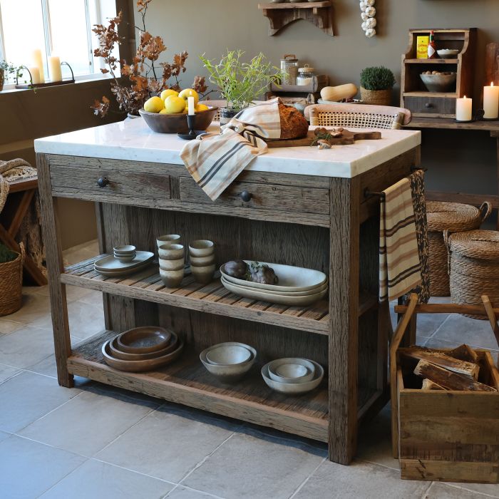 Grimaud Anrichtetisch mit Marmorplatte