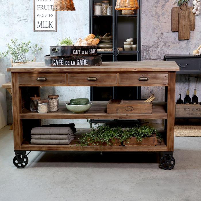 Kitchen Island on wheels