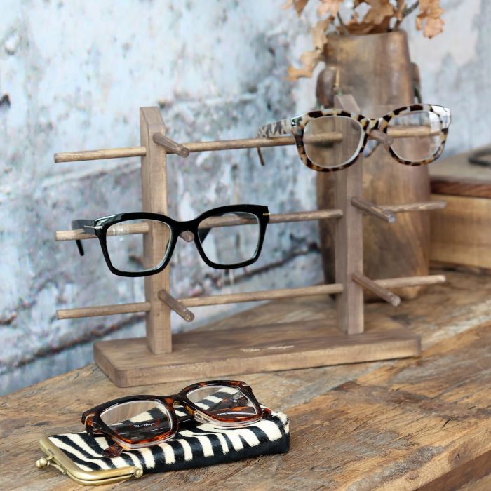 Affichage à lunettes avec 6 bras