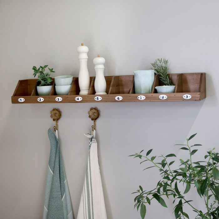 Sortierregal mit 9 Fächern