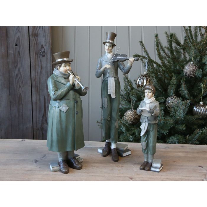 Vintage Juleorkester sæt af 3