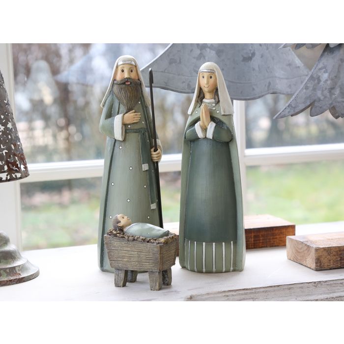 Maria & Joseph m. Jesus Set von 3