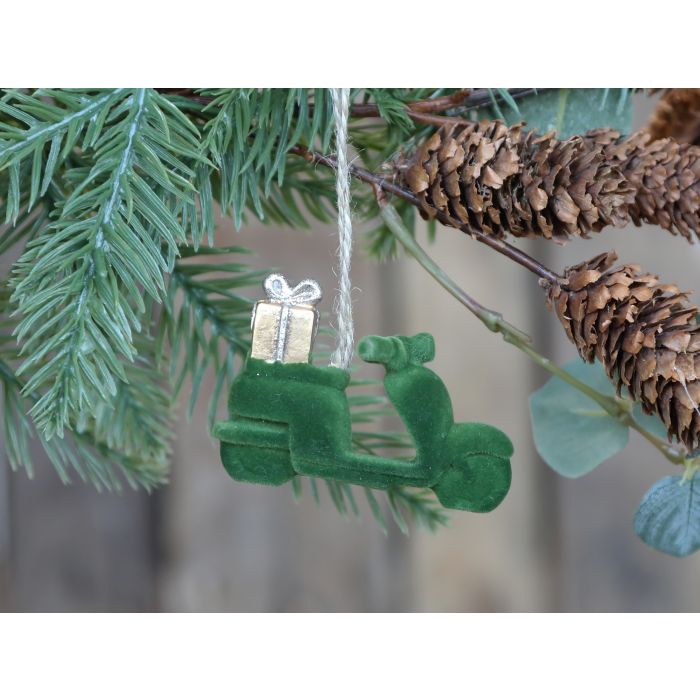 Scooter m. gave til ophæng velour