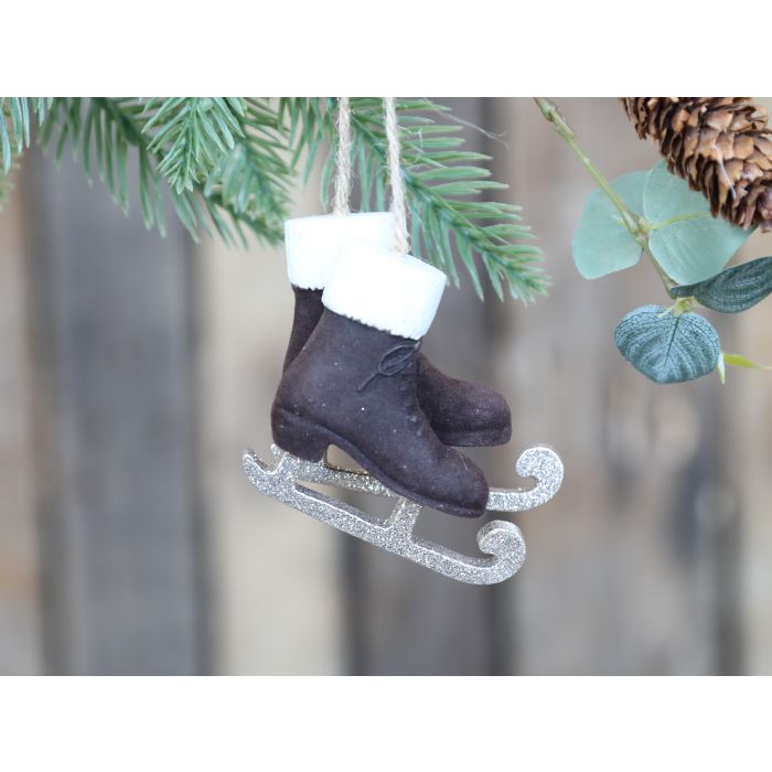 Skøjter til ophæng velour