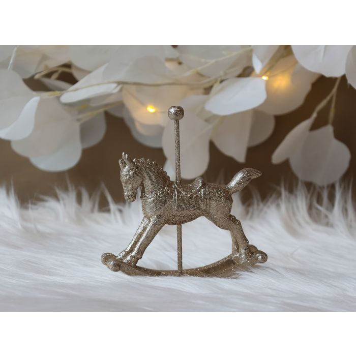 Gyngehest m. glimmer