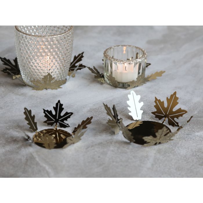 Deko til fyrfadsstage