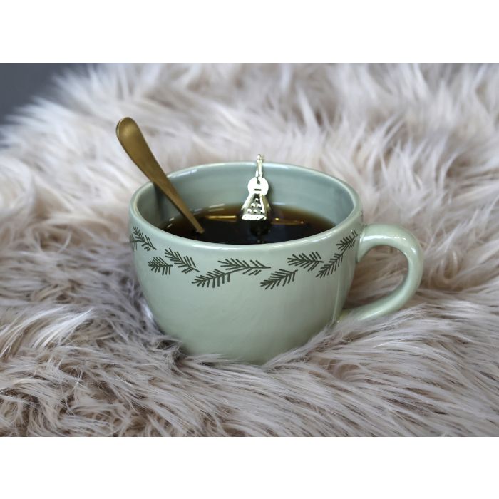 Krus m. hank og gran dekor