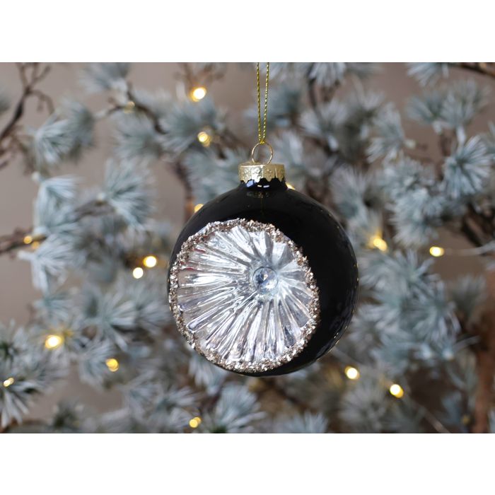 Christmas Bauble w. glitter