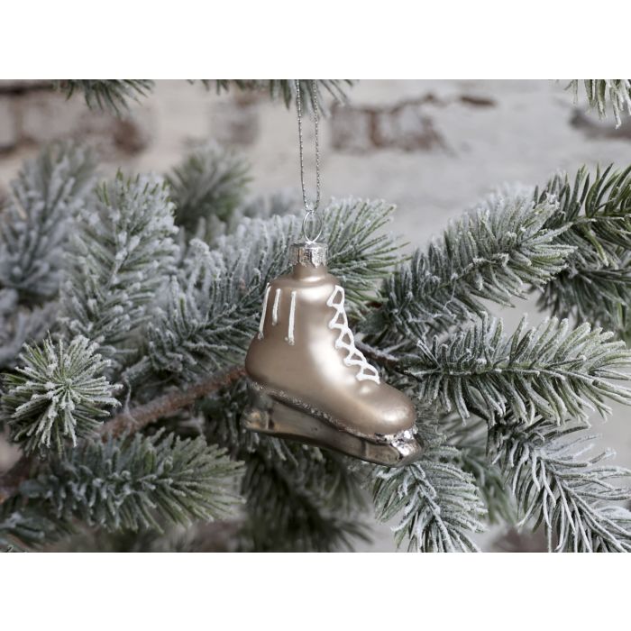 Schlittschuh m. Glitzer zum aufhängen