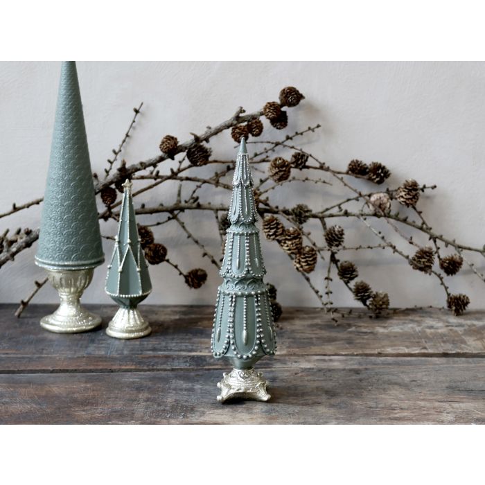 Juletræ m. glitter deko