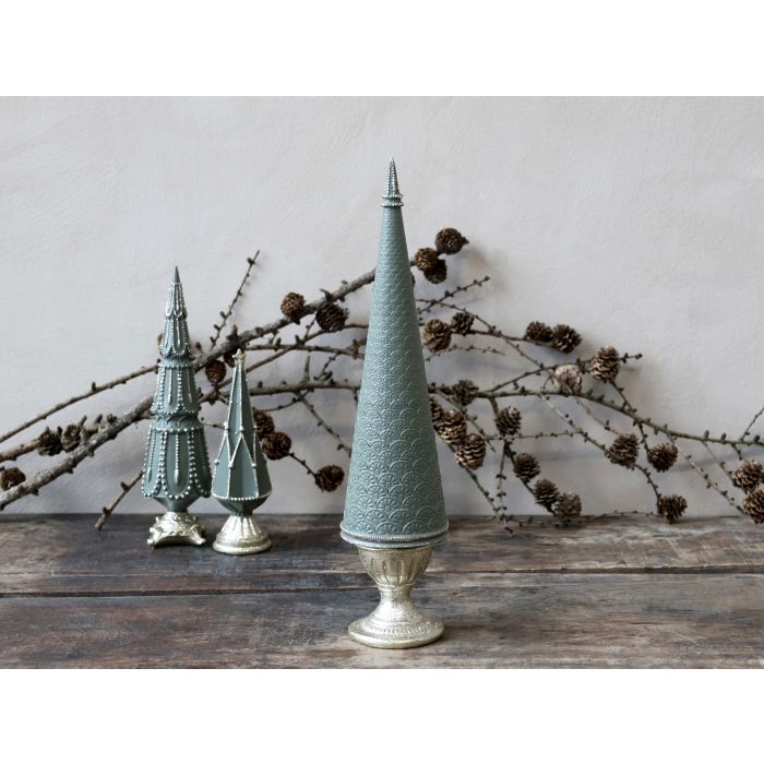 Juletræ m. glitter deko