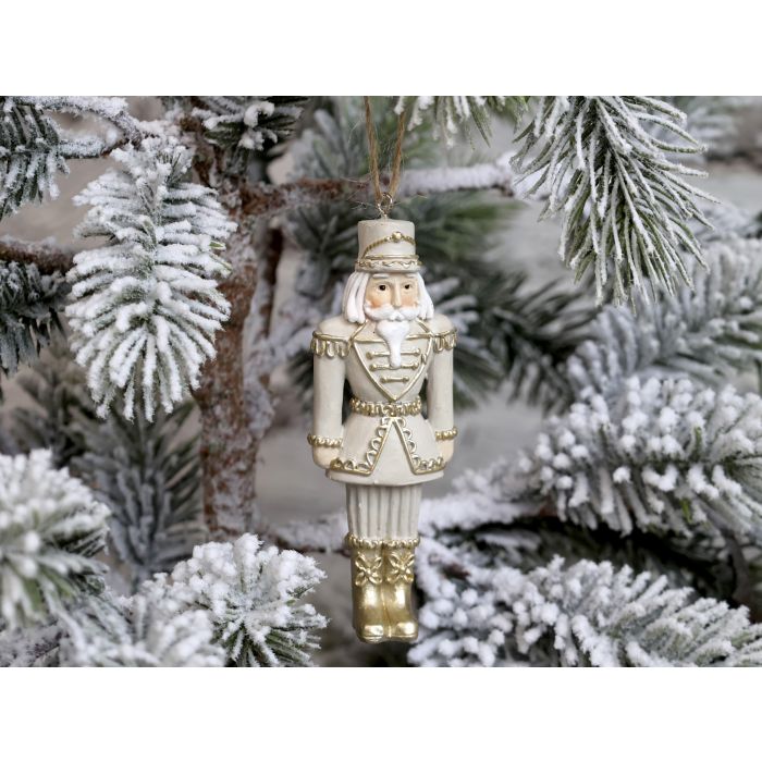 Nøddeknækker m. gulddeko