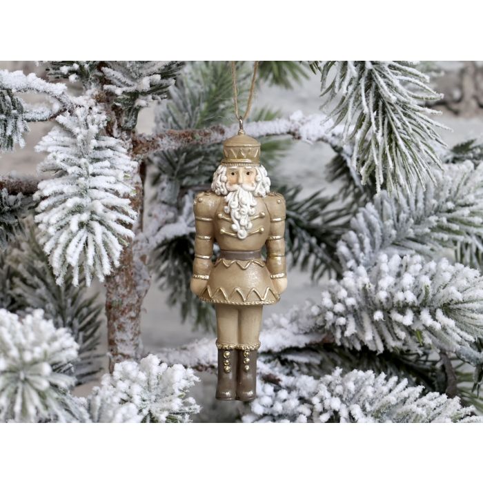 Nøddeknækker m. gulddeko