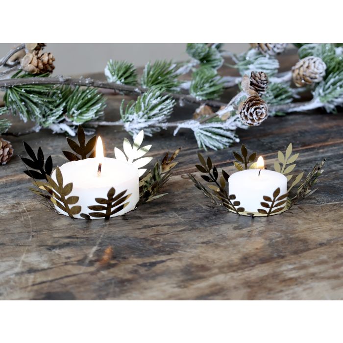 Deko til fyrfadsstage