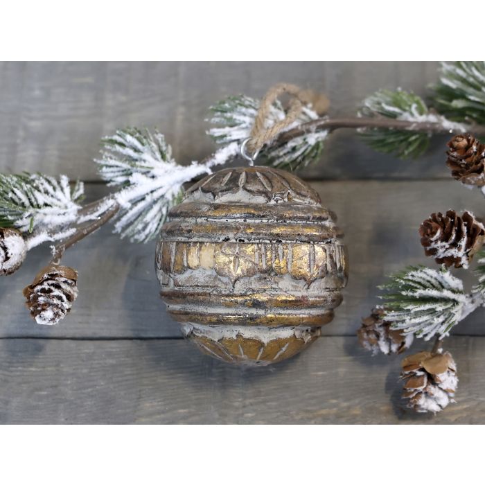 Boule de Noël avec motif