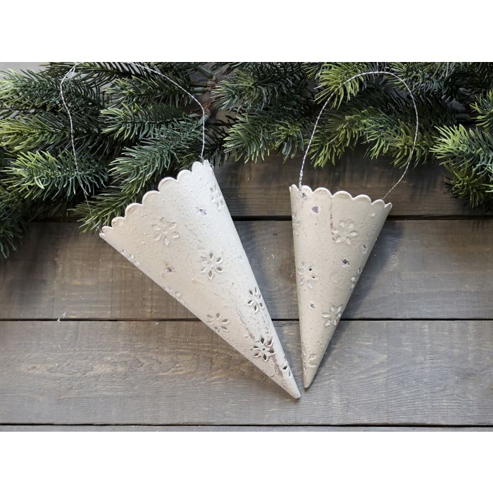 Kræmmerhuse m. mønster sæt af 2