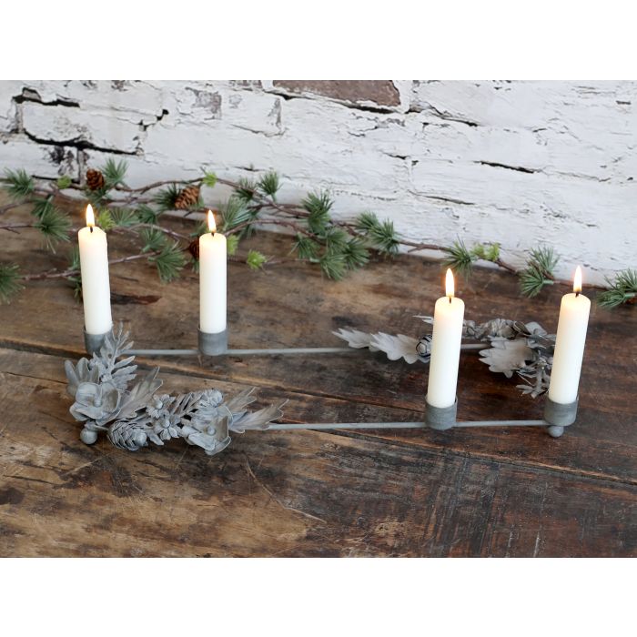 Adventsstage m. kogler til bedelys