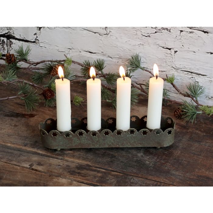 Adventsstage m. blondekant