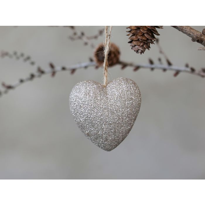 Heart w. glitter