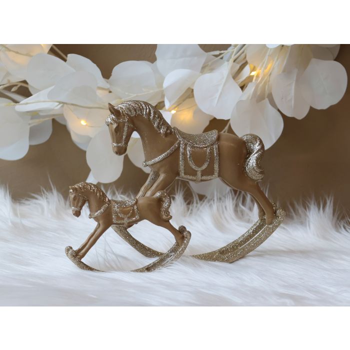 Gyngehest m. glimmer