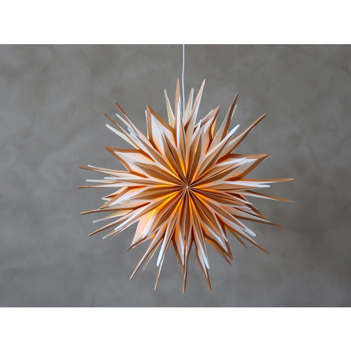 Vintage Paper Star excl. cord