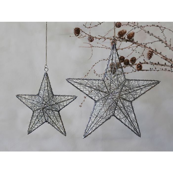 Fil de fer Stjerne m. ophæng