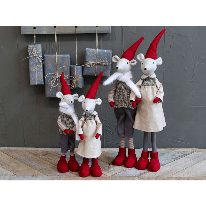 Otto & Oline Julemus stående s/2