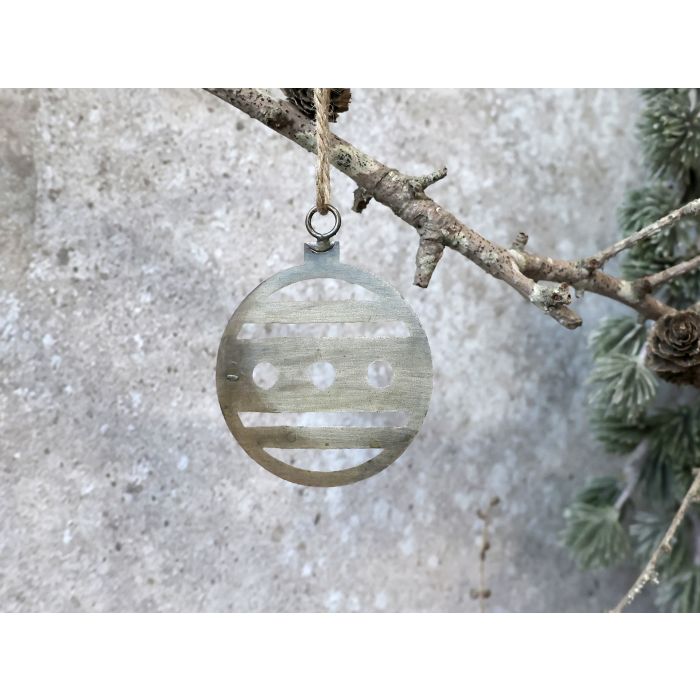 Julekugle m. mønster