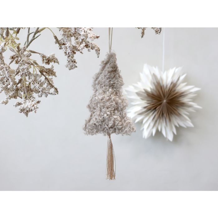 Juletræ m. kvast til ophæng