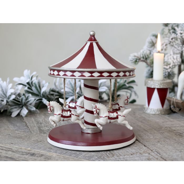 Vintage Carrousel avec des chevaux