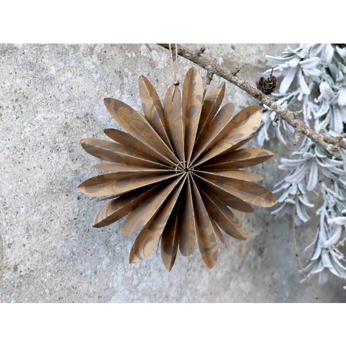 Ornament i papir m. print