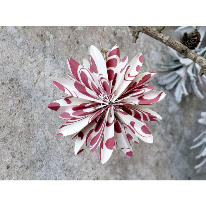 Ornament i papir m. print