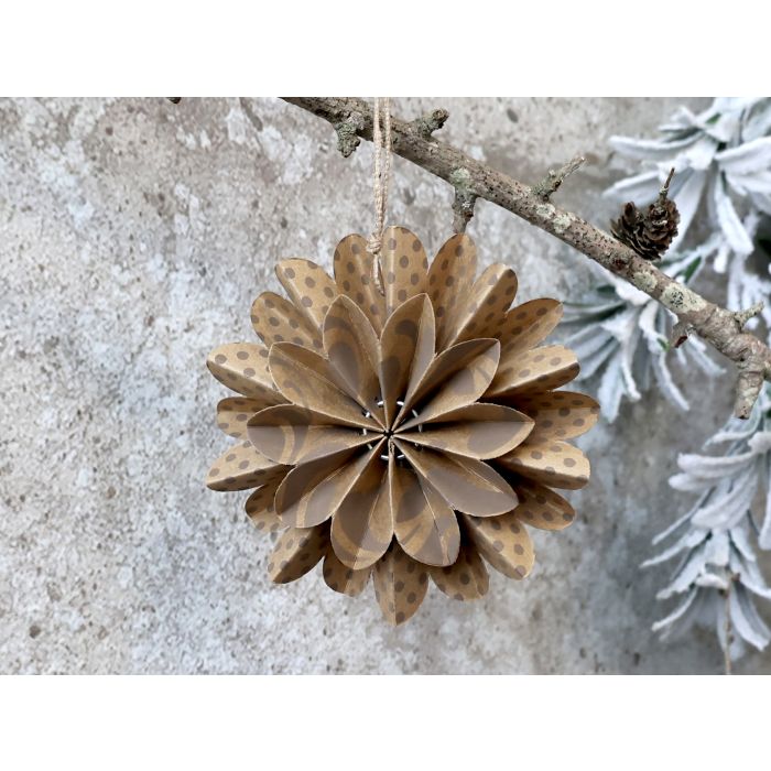 Ornament i papir m. print