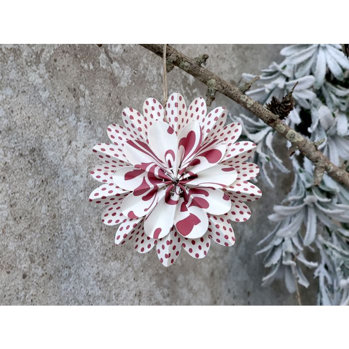 Ornament i papir m. print