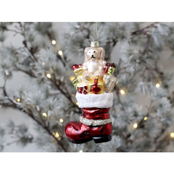 Julestøvle til ophæng