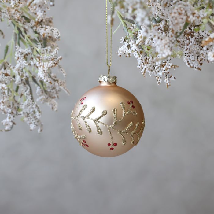Christmas Bauble w. garland