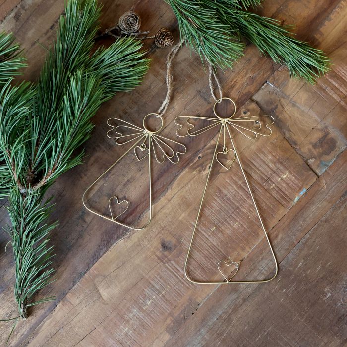 Fil de fer Engel sæt af 2