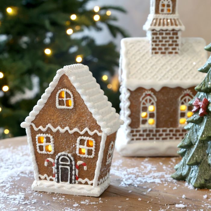 Noël Gingerbread House w. LED