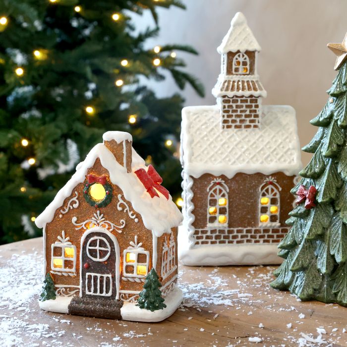 Noël Gingerbread House w. LED