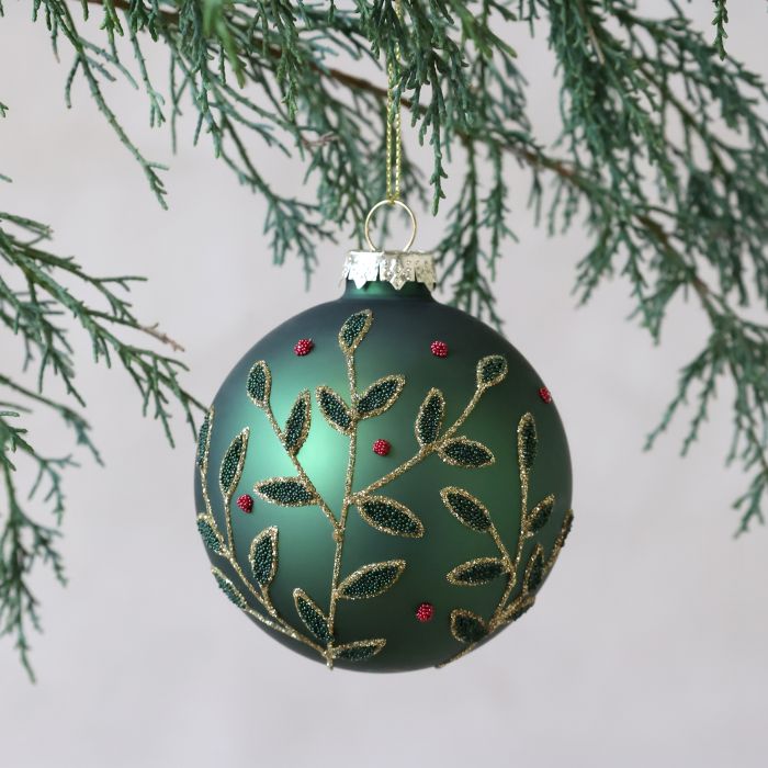 Julekugle m. mistelten