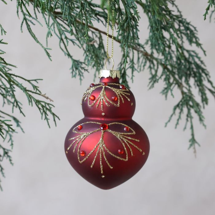 Julekugle m. mønster