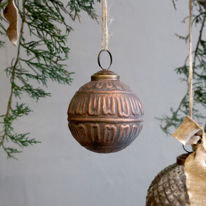 Julekugle m. mønster