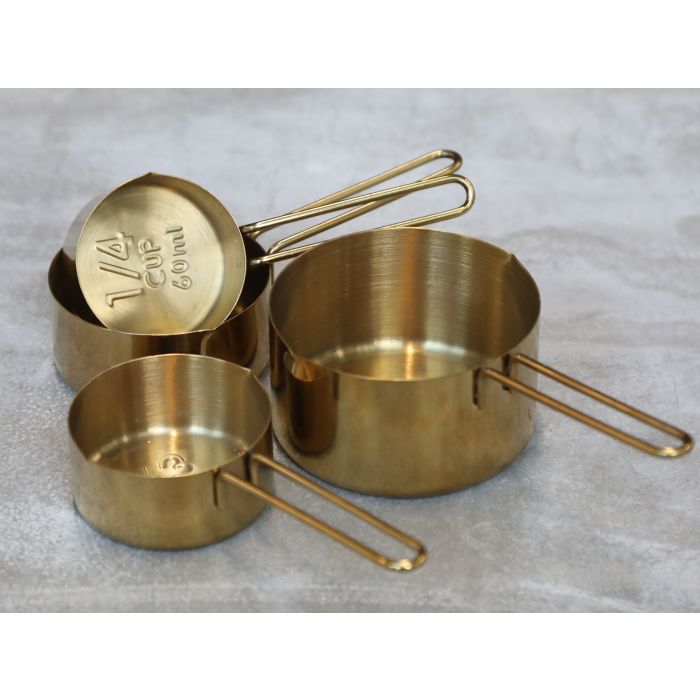 Målebægre sæt af 4