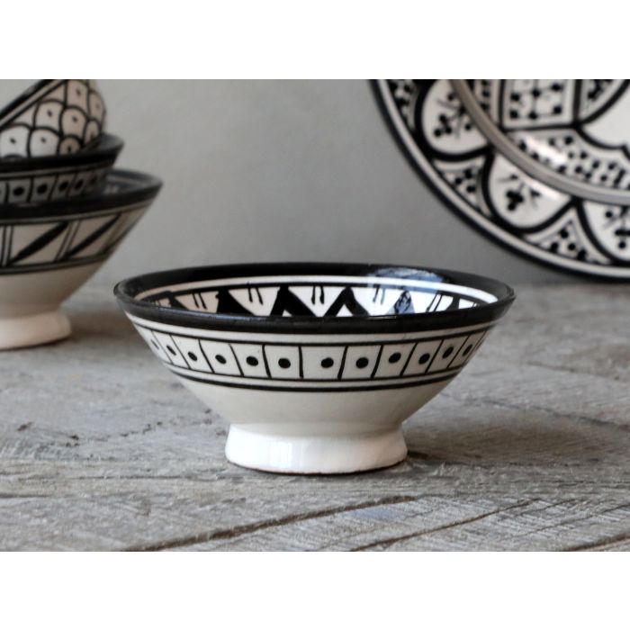 Marrakech Skål håndmalet