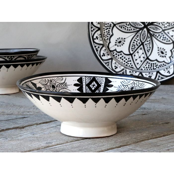 Marrakech Skål håndmalet