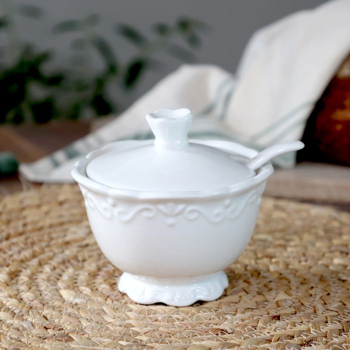 Provence Sukkerskål m. ske