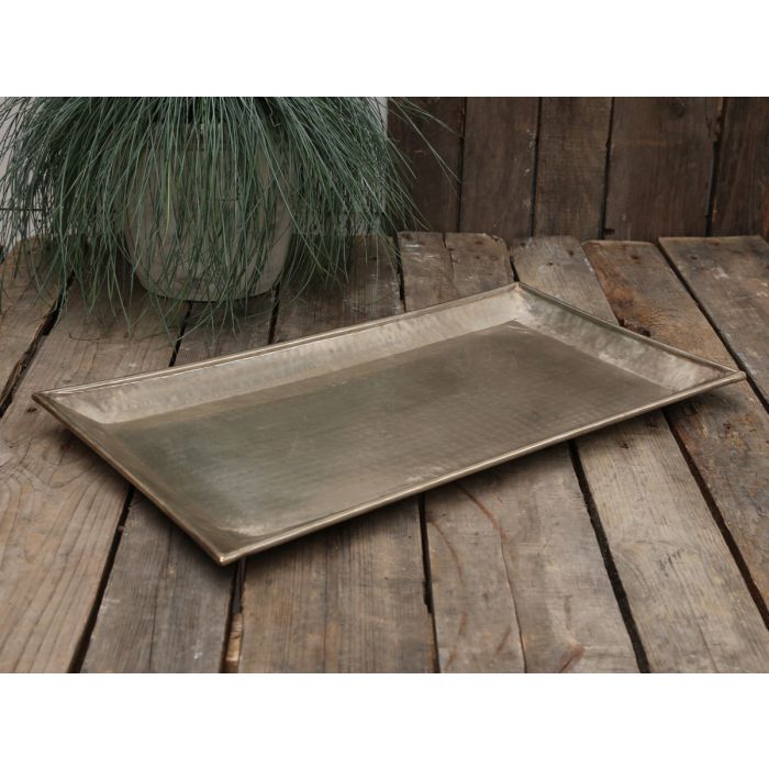 Tablett aus messing
