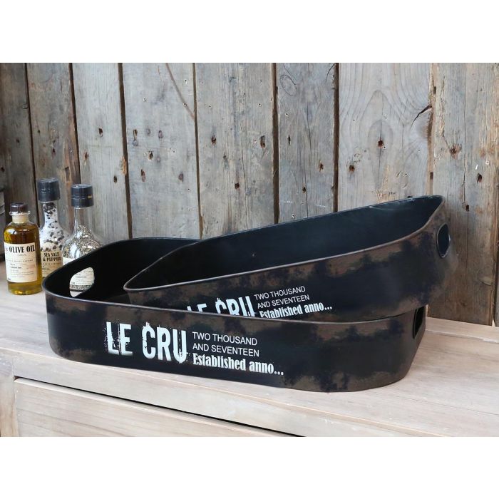 Serveringsbakke sæt af 2