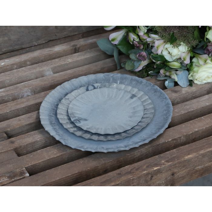 Underskåle m. riller sæt af 3