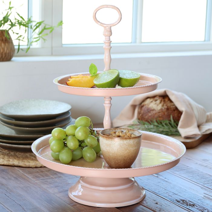 Etagere mit 2 Schüssel